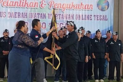 Pengurus Ikatan Wartawan Online Tegal Resmi Jalani Pengambilan Sumpah Janji