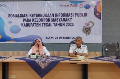 Ciptakan Masyarakat Informatif, Kominfo Kabupaten Tegal Sosialisasikan KIP