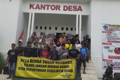 Warga Desa Benda Tolak Aliansi yang Dinilai Tendensius, Ancam Tindak Lanjut Hukum