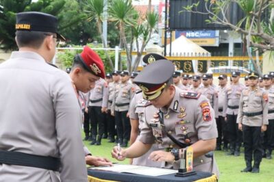 Kompol Purbo Adjar Waskito Resmi Jabat Wakapolres Brebes