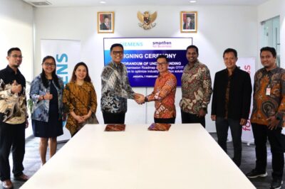 Smartfren for Business dan Siemens Bermitra Kembangkan Smart Manufacturing