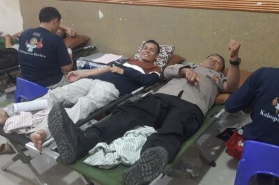 PROGIB DPC Brebes, Pemdes dan BKD Jatisawit Gelar Donor Darah Bersama PMI Isi Kegiatan Ramadan 2025