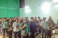 Warga Desa Kalierang, Kecamatan Bumiayu, Brebes deklarasi menuju desa digital. Foto: Portal Pantura/Yudhi Prasetyo.