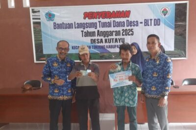Penyaluran BLT Dana Desa Kutayu Tahap 1-3 Tahun 2025 Digelar di Balai Desa