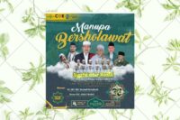Dalam rangka Harlah ke-32, SMK Maarif NU Paguyangan gelar Manupa Bersholawat.