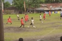 Sutan SS FC kalah lawan Kramat FC dalam laga Quinland Cup 2025.
