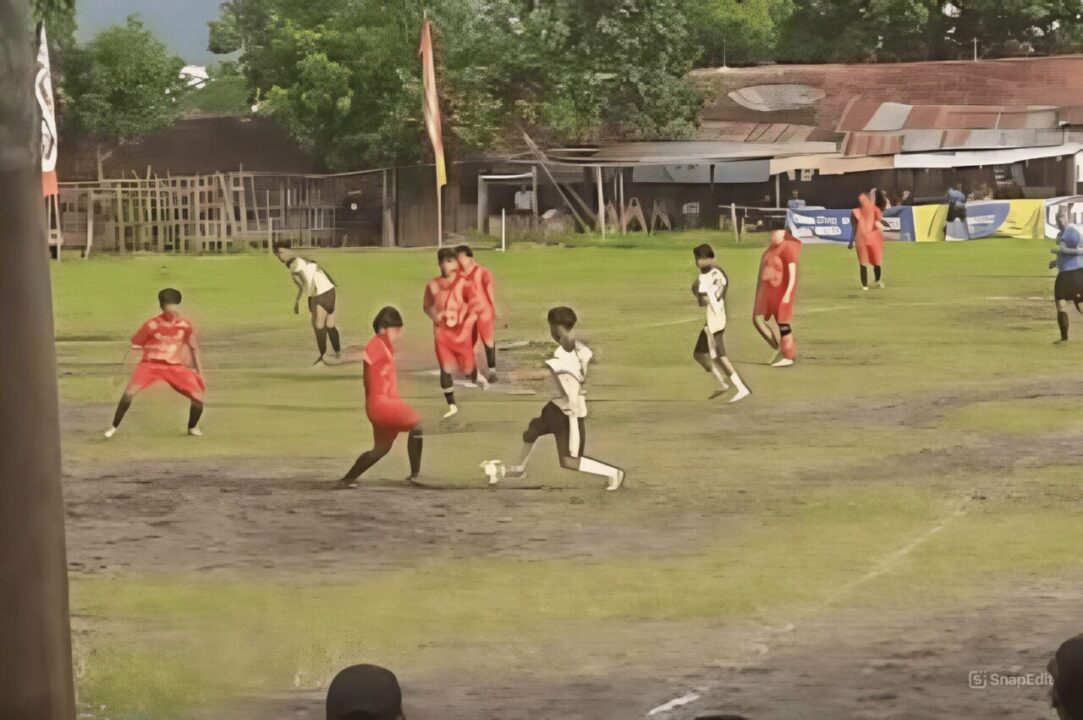 Sutan SS FC kalah lawan Kramat FC dalam laga Quinland Cup 2025.