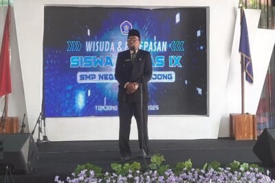 SMPN 2 Tonjong Gelar Wisuda Kelas 9, Angkat Tema “Cash of Dream”