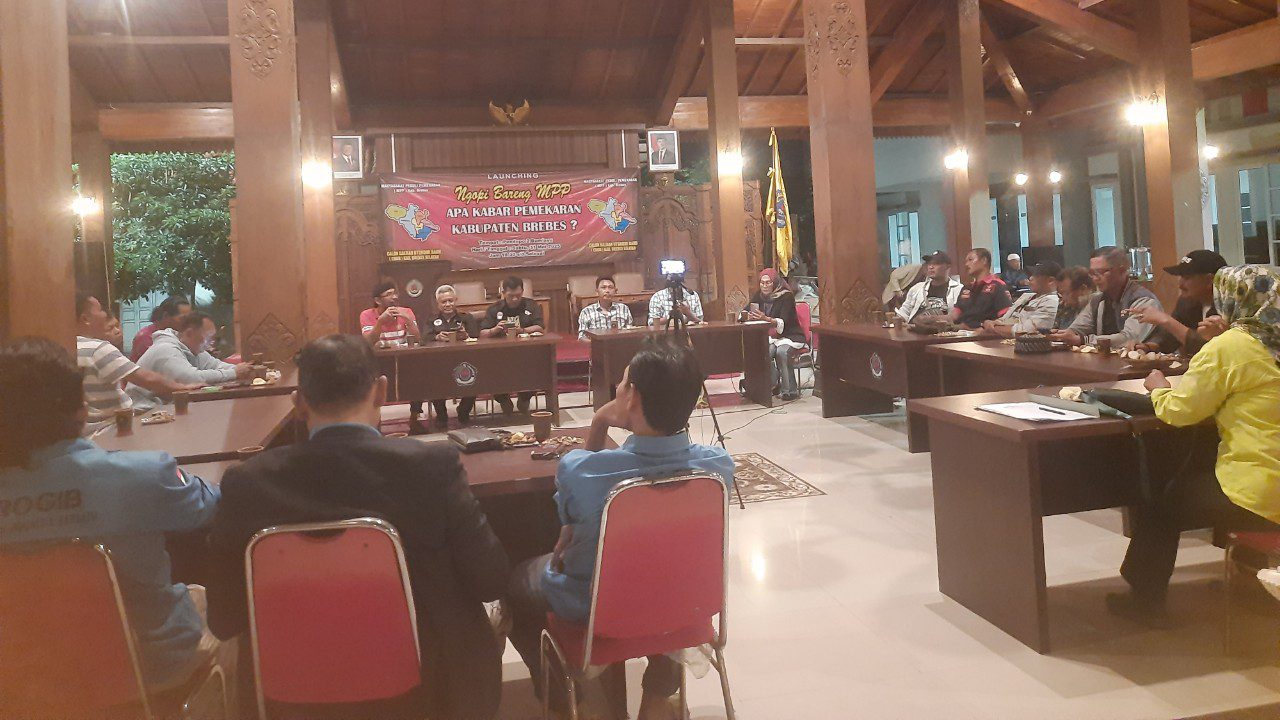 Ngopi Bateng MPP digelar di Pendopo Bumiayu.