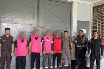 Empat Tersangka Korupsi Kredit Fiktif BRI Diserahkan ke Kejari Kabupaten Tegal