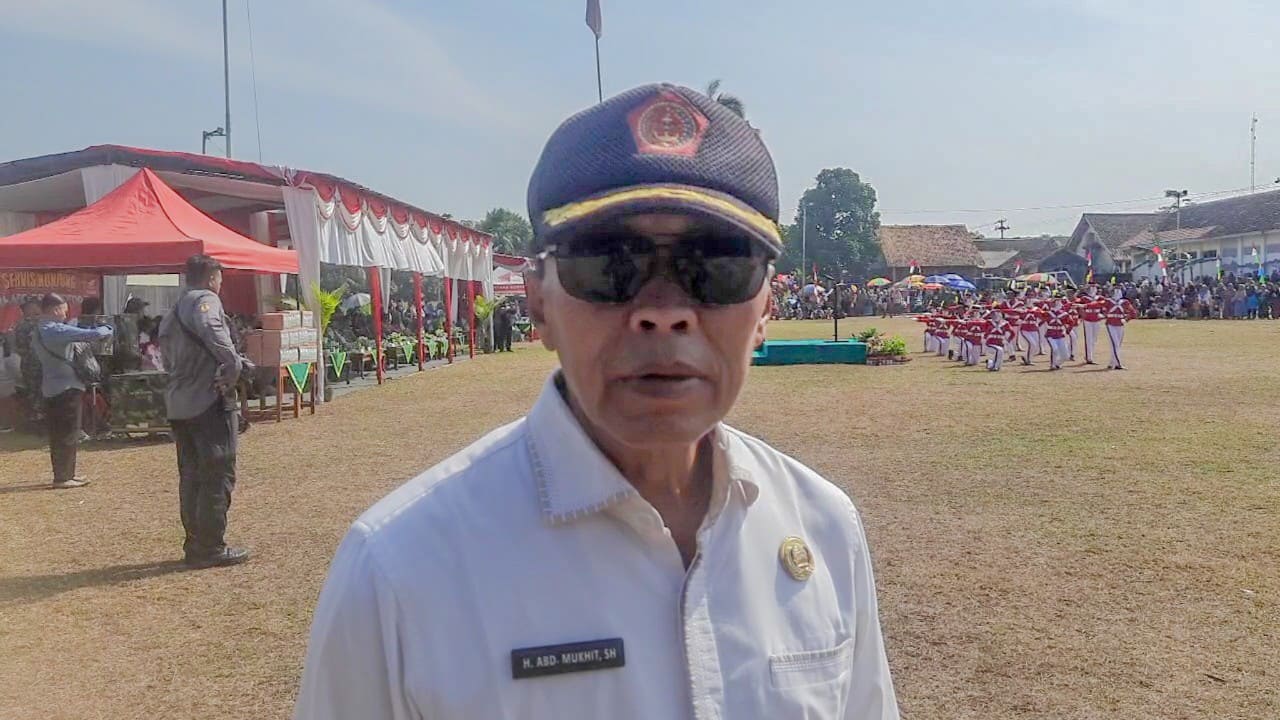 Kepala Desa Karangjongkeng Mayor Inf (Purn) H. Abd. Mukhit, SH. Foto: Portal Pantura/Yudhi Prasetyo.