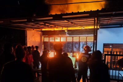 Kondisi Rumah Pasca Kebakaran di Kretek Paguyangan Brebes