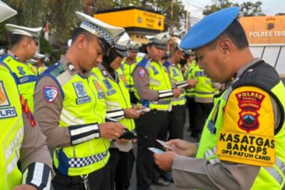 Propam Polres Tegal Gelar Pemeriksaan Internal Personel