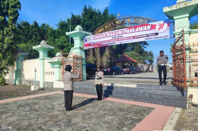 Polwan Polres Tegal Peringati Hari Jadi ke-77 dengan Ziarah dan Tabur Bunga