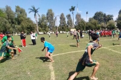 Gobak Sodor dan Egrang Warnai HUT ke-80 RI di Tegal, Menjaga Warisan Lewat Lomba