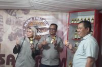 Wakil Bupati Brebes Wurja SE mengunjungi stan GBF 2025 di lapangan Asri Bumiayu, Jumat (29/8/2025). Foto: Portal Pantura/Yudhi Prasetyo.