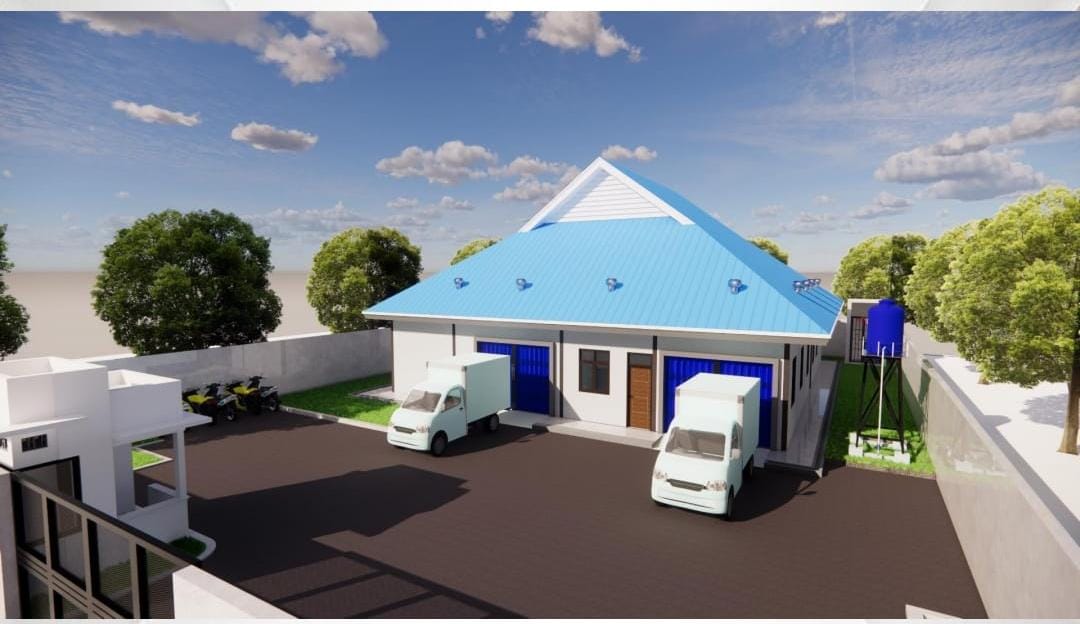 Ilustrasi Dapur MBG Yayasan Hans Satya Dharma.