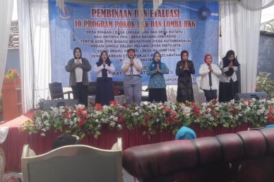 PKK Kabupaten Brebes Evaluasi 10 Program Pokok PKK di Linggapura