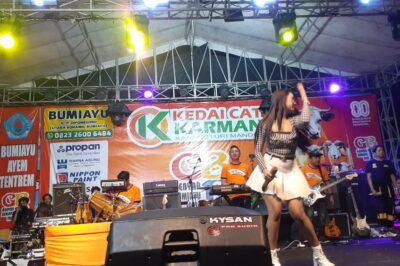 Artis Dangdut Koplo Indosiar Semarakan Gebyar Bumiayu Fair di Lapangan Asri