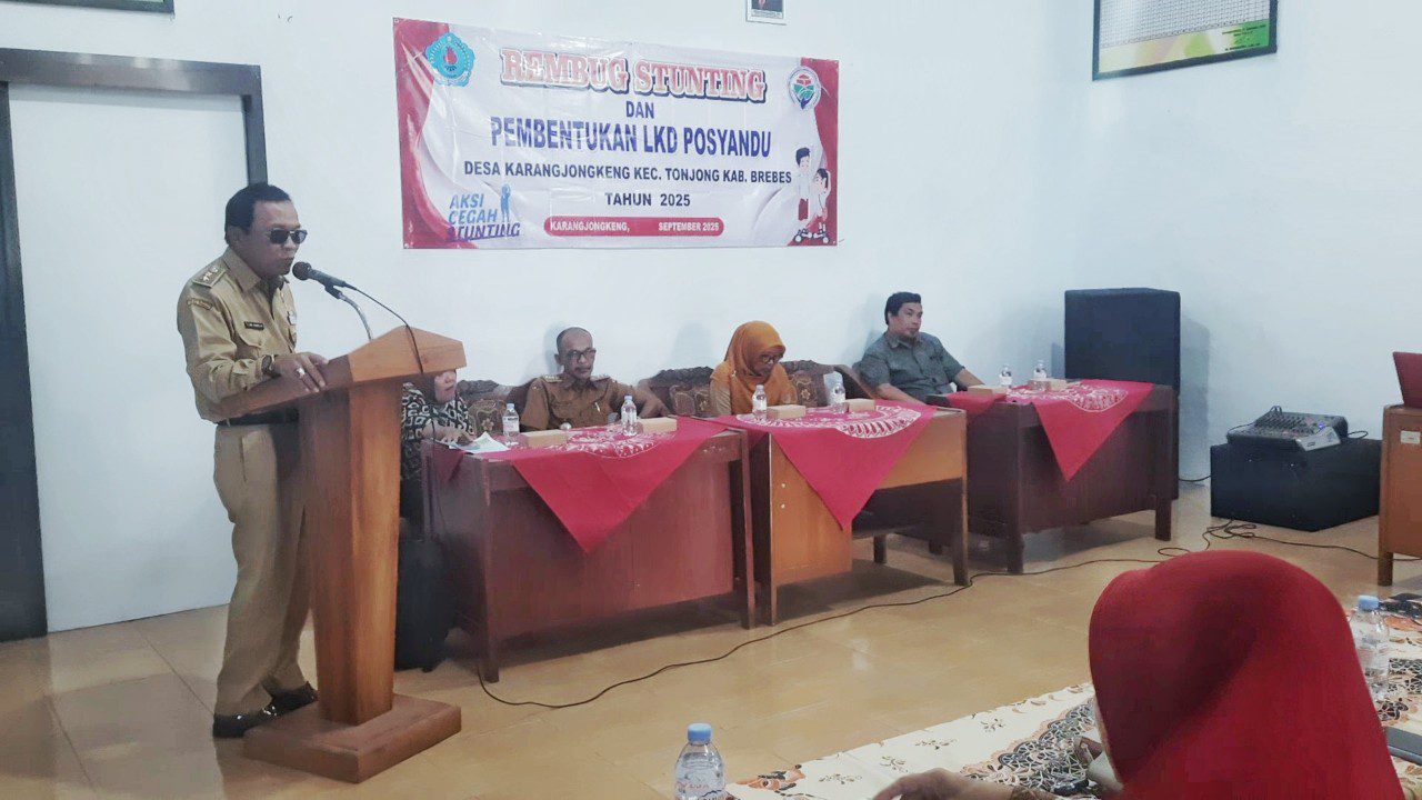 Angka stunting di Desa Karangjongkeng lebih rendah dari tingkat Ksbupaten dan nasional. Foto: Portal Pantura/Yudhi Prasetyo.
