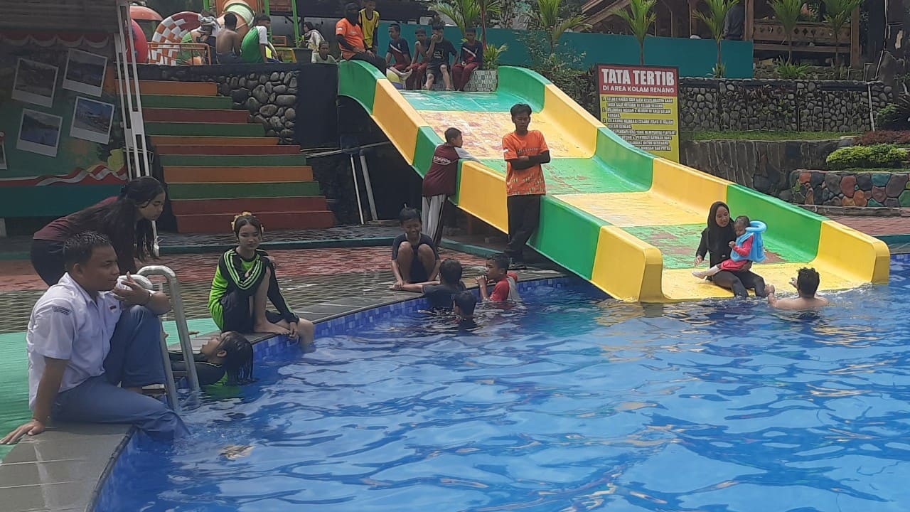 Suasana salah satu sudut di Walicung Park. Foto: Portal Pantura/Yudhi Prasetyo.