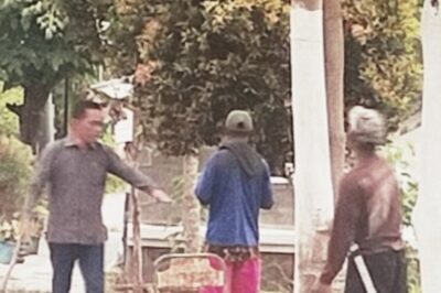 Wow, Demi Citra Kampung Halaman Dua Pengusaha Desa Batuagung Rogoh Kocek Pribadi Jelang Bupati Tilik Desa