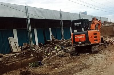 Kios Dibongkar, Pasar Margasari Tampak Lega