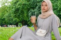 Ilustrasi foto hijab menggunakan Gemini AI.
