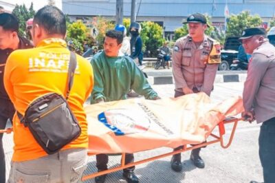 Heboh, Niat Pasang Baliho Pria Tewas Tersengat Listrik di Tegal Barat