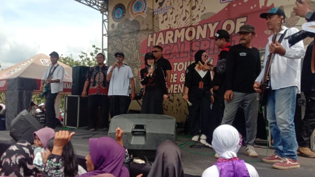 Acara Spekta Bintang di Kalijurang berlangsung meriah. 