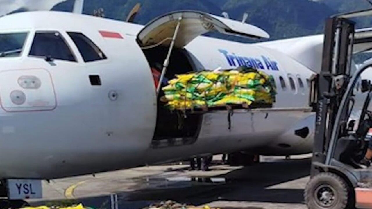Pemerintah Salurkan 6.434 Ton Beras ke Papua Jelang Natal dan Tahun Baru