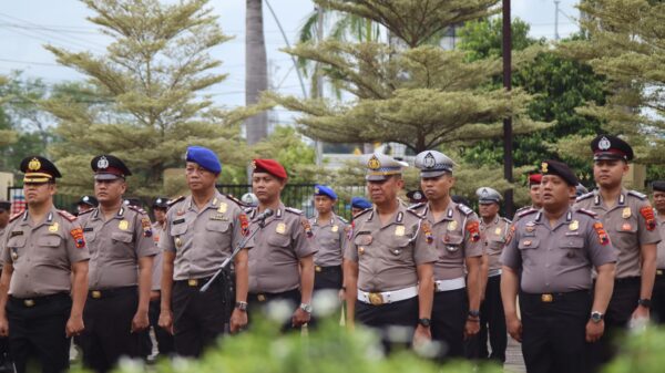 40 Personel Polres Tegal Kota Naik Pangkat di Akhir 2025