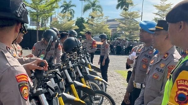216 Kendaraan Polres Tegal Kota Dicek Total