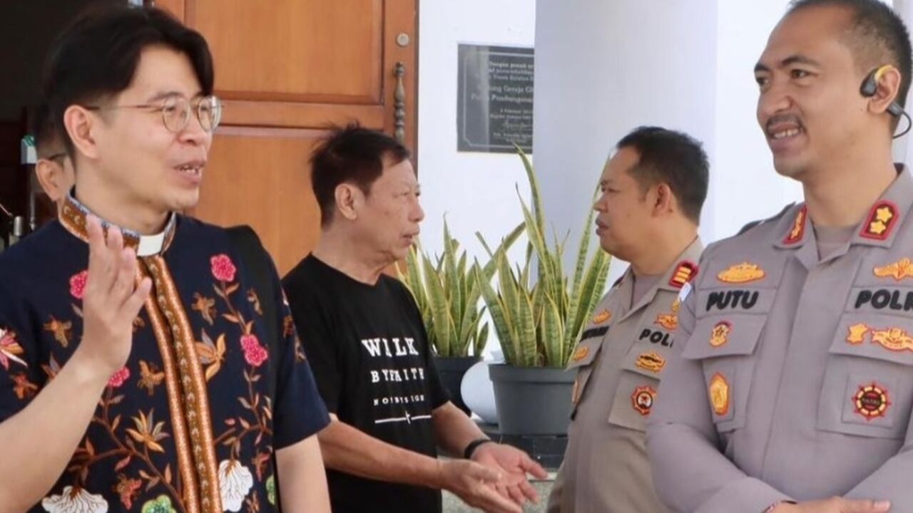 Jelang Natal, Kapolres Tegal Kota Cek Gereja Kota Tegal