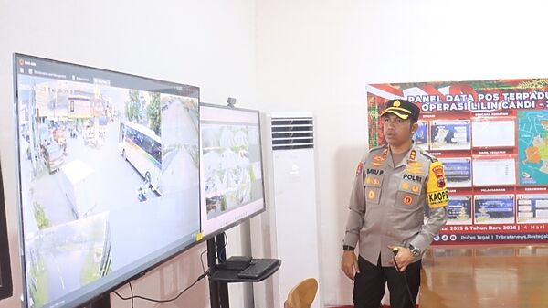 Kapolres Tegal Pastikan Exit Tol Adiwerna Siap Layani Ribuan Pemudik Nataru