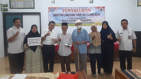 Pemdes Karangjongkeng Salurkan BLT Dana Desa Triwulan IV 2025, Ada Perubahan Penerima