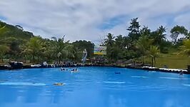 Dream Land Water Park Banyumas. Foto: Tangkapan layar YouTube @lifeexperiencechannel.