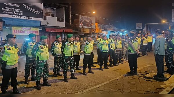 Patroli Gabungan Skala Besar di Bumiayu: Pengamanan Malam Tahun Baru 2025
