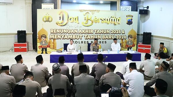 Polres Brebes Gelar Doa Bersama Jelang Pergantian Tahun 2026