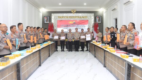 Polres Tegal Tancap Gas Awal Tahun 2026 Anggaran 75,2 Miliar Digelontorkan Seluruh Pejabat Teken Pakta Integritas