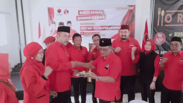 Perayaan HUT Ke-53 PDI Perjuangan di Brebes, Cahrudin Beri Peringatan Keras untuk Kader