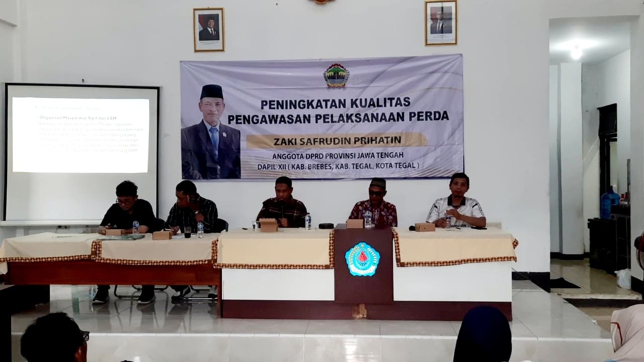 Anggota DPRD Jateng Zaki Safarudin Prihatin Gelar Sosialisasi Perda Nomor 6 Tahun 2024 di Brebes Terkait Pembangunan Jangka Panjang 2025-2045