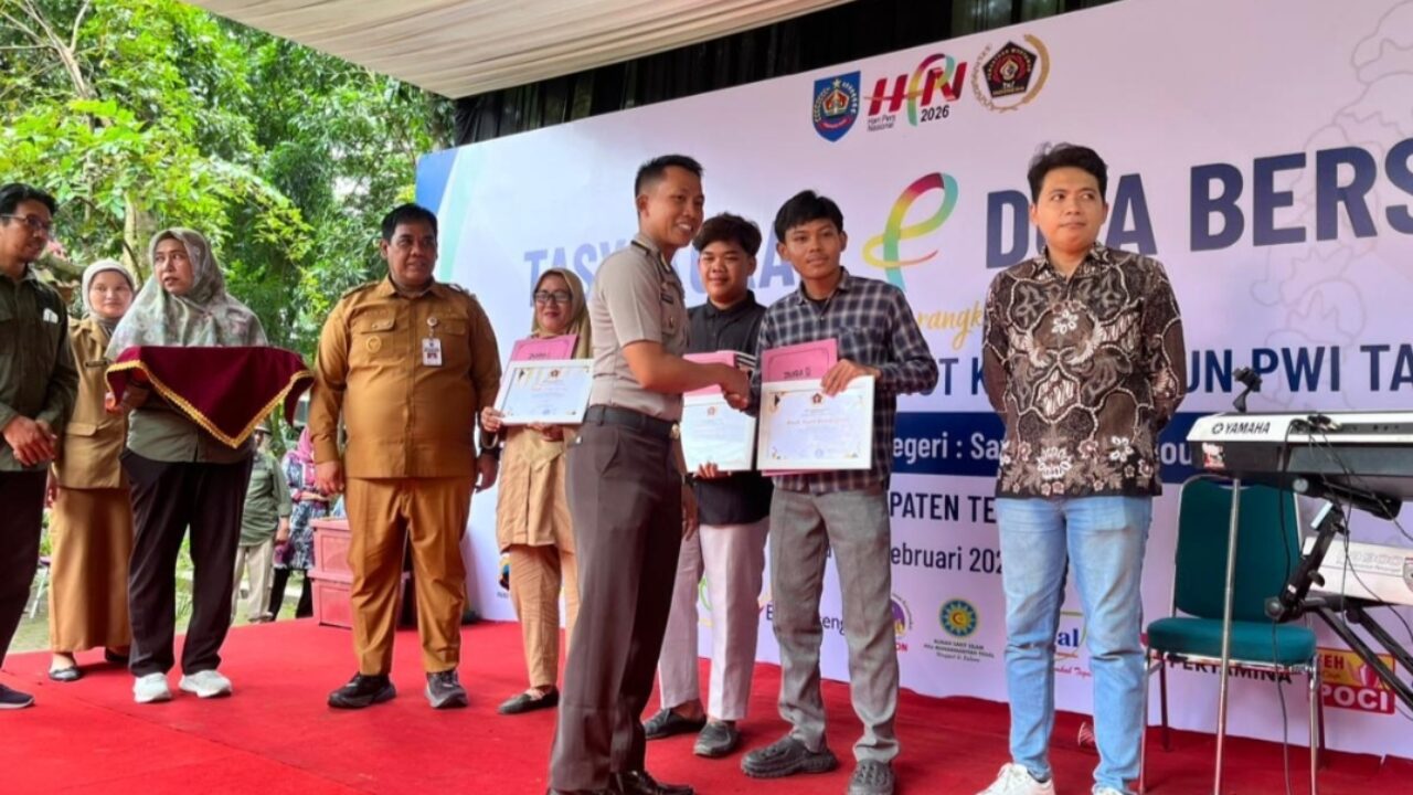 Polres Tegal dan PWI Kompak! Sinergi Polri–Pers di HUT PWI Kabupaten Tegal