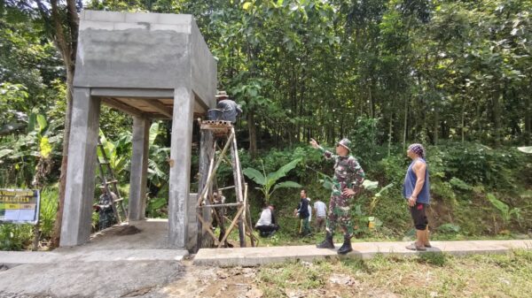 Kasdim Kodim 0713/Brebes Cek Progres Bak Air TMMD, Tekankan Kualitas dan Ketahanan Bangunan