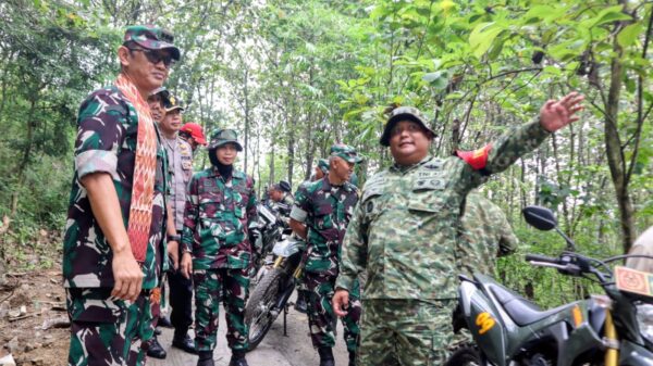 Tim Wasev Mabes TNI Tinjau Progres TMMD Ke-127 Kodim Brebes di Desa Cikuya