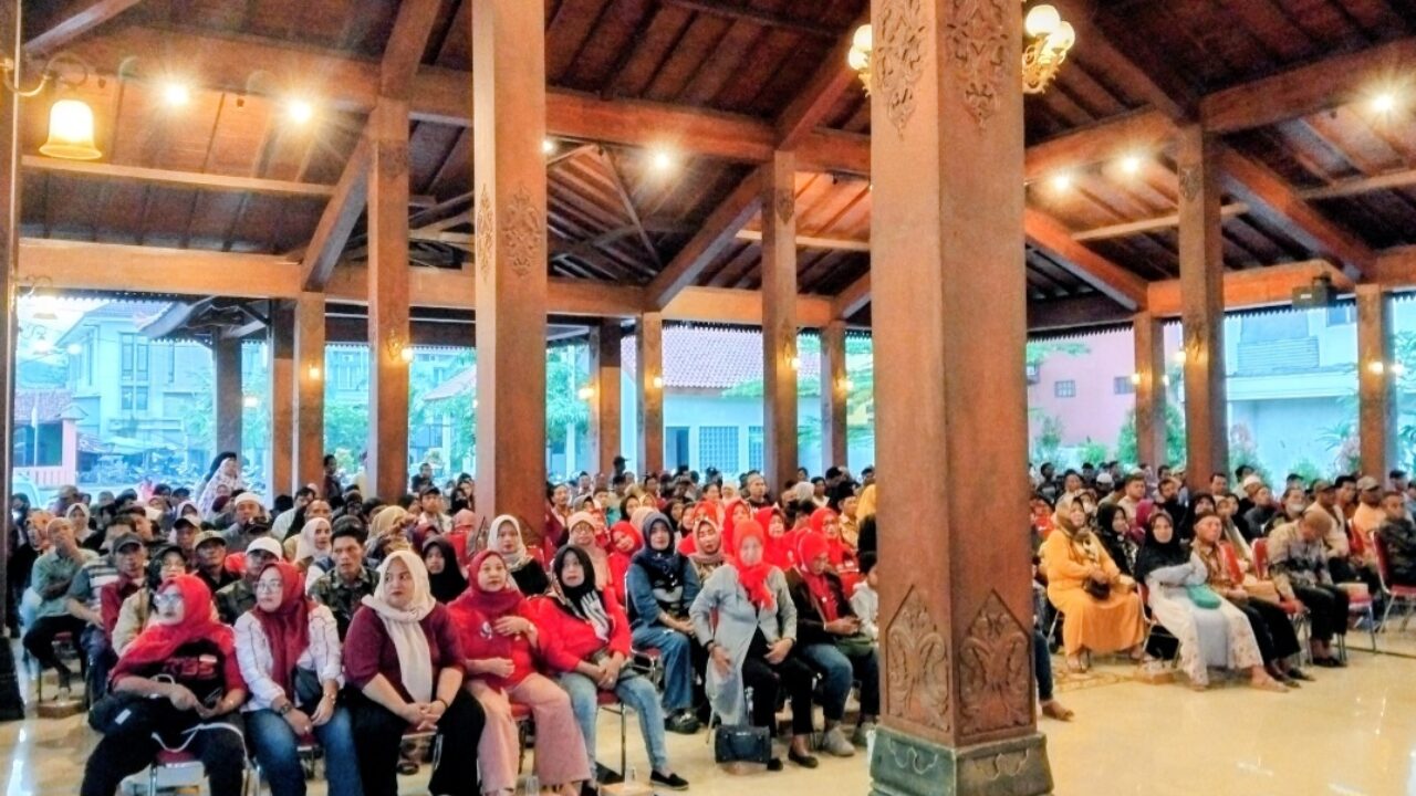 Ratusan Warga Brebes Selatan Hadiri Silaturahmi dan Buka Puasa Forum Merah Putih di Bumiayu