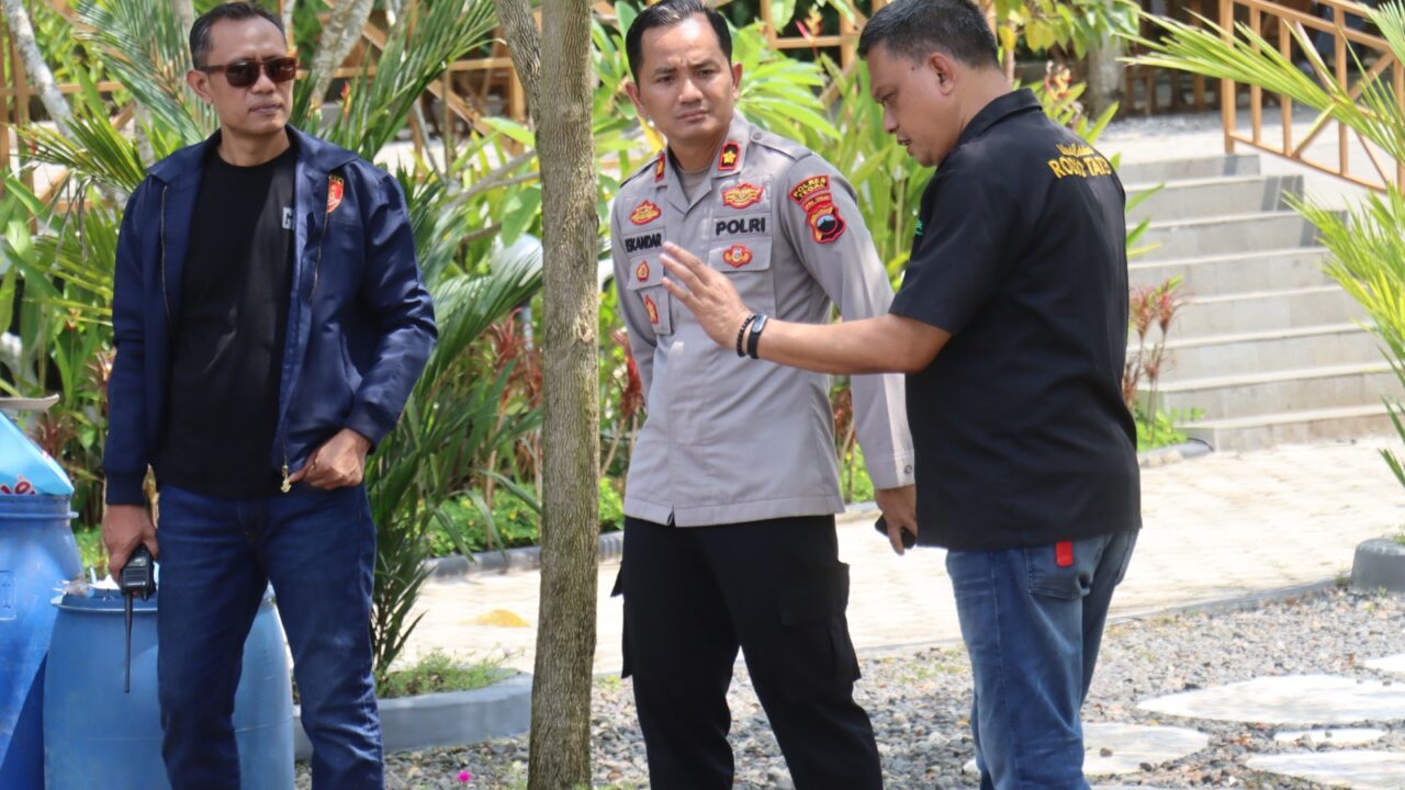 Wakapolres Tegal Tinjau Langsung Wahana, Keamanan Pengunjung Wisata Rodjo Tater Prioritas Saat Long Weekend
