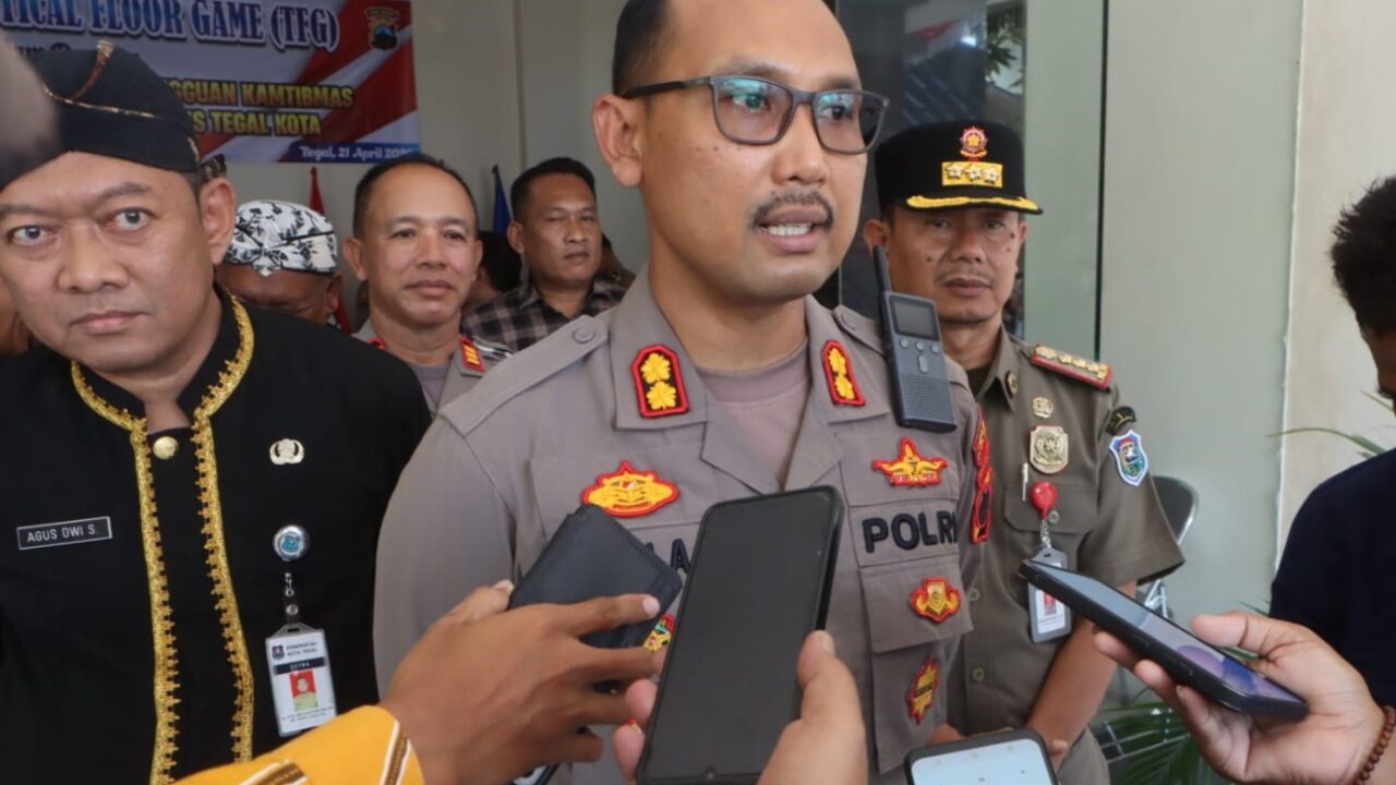 Polres Tegal Kota Simulasi Pengamanan Jelang May Day 2026