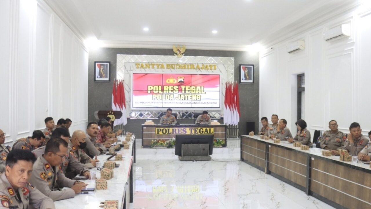 Polres Tegal Vicon Kesiapsiagaan Karhutla 2026 di Tengah Ancaman El Nino