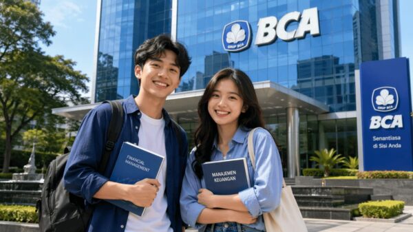 Ilustrasi beasiswa BCA. (Foto: Generate ChatGPT/Portal Pantura)